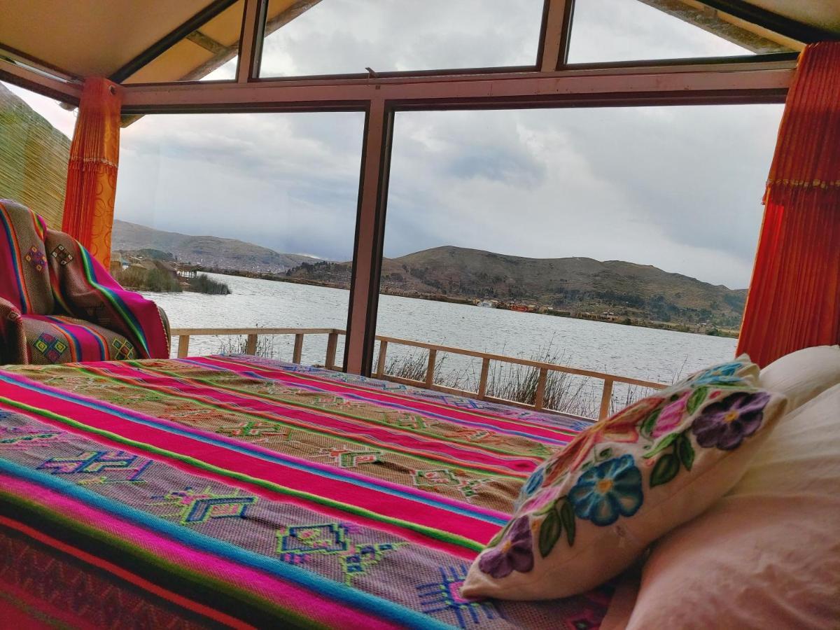 Uros Titicaca Marca Lodge Puno Luaran gambar