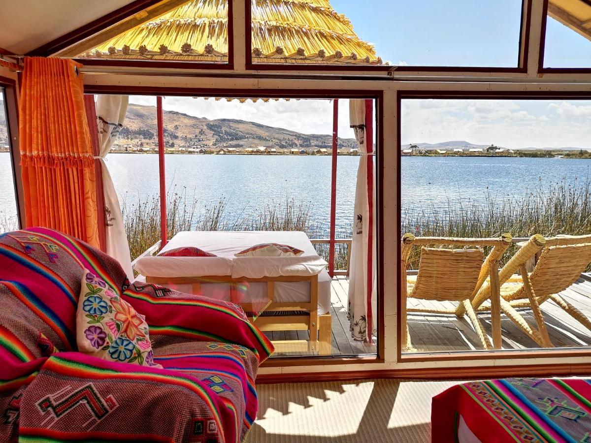 Uros Titicaca Marca Lodge Puno Luaran gambar
